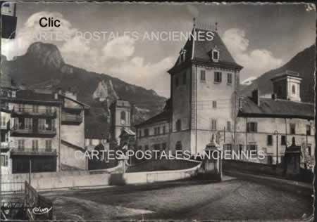 Cartes postales anciennes Moutiers Savoie
