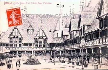 Cartes postales anciennes Beaune Côte-d'Or