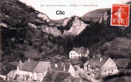 Cartes postales anciennes Beurre Doubs