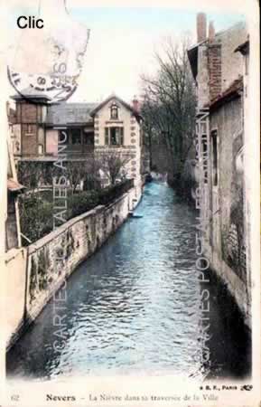 Cartes postales anciennes Nevers Nièvre