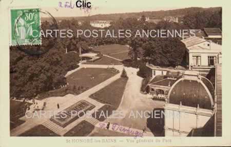 Cartes postales anciennes Saint-Honoré-les-Bains Nièvre