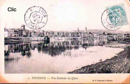 Cartes postales anciennes Tournus Saône-et-Loire