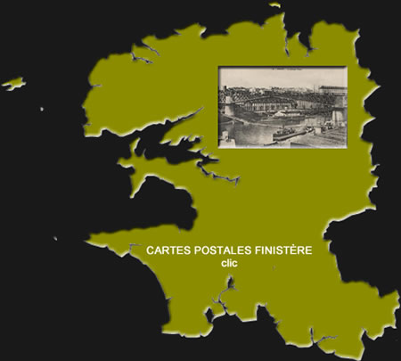 Cartes postales anciennes Finistère Bretagne