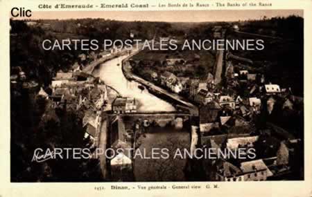 Cartes postales anciennes Dinan Côtes-d'Armor