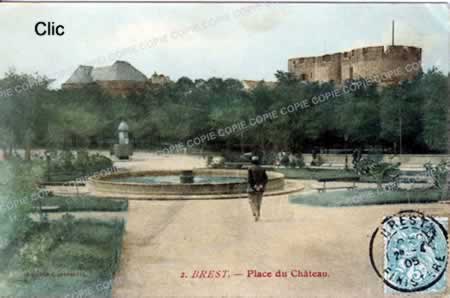 Cartes postales anciennes Brest Finistère