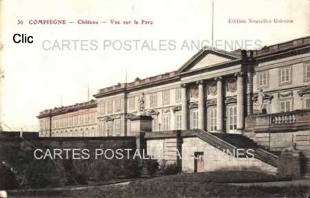 Cartes postales anciennes Compiègne Oise