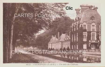 Cartes postales anciennes  Courances Essonne 