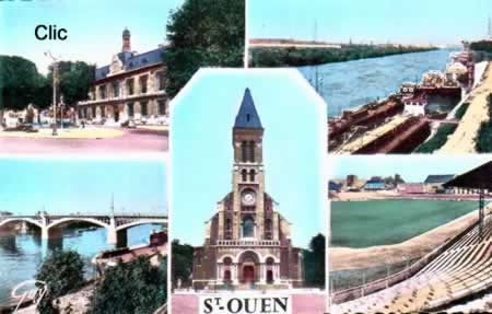 Cartes postales anciennes Saint-Ouen Seine-Saint-Denis