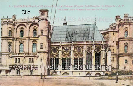 Cartes postales anciennes Saint-Germain-En-Laye Yvelines