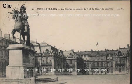 Cartes postales anciennes Versailles Yvelines