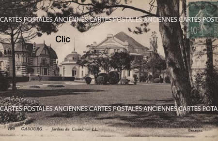 Cartes postales anciennes Cabourg Calvados