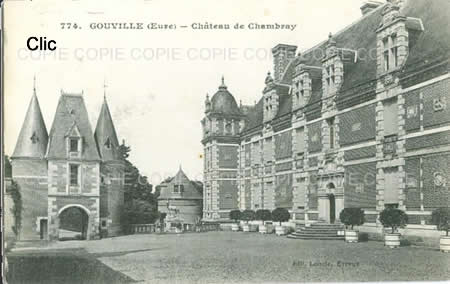 Cartes postales anciennes  Gouville Eure