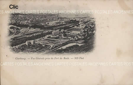 Cartes postales anciennes Cherbourg Manche