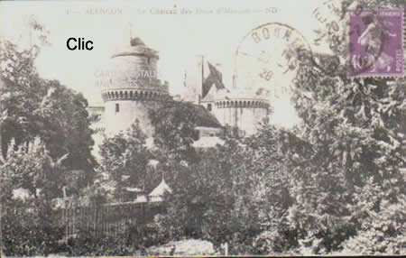 Cartes postales anciennes Alençon Orne