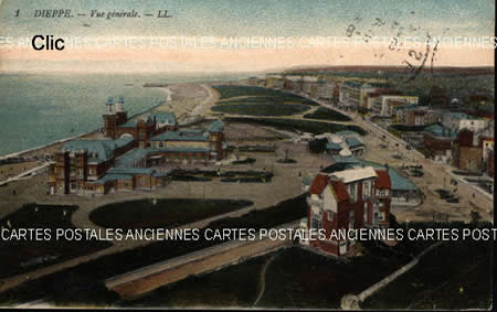 Cartes postales anciennes Dieppe Seine-Maritime