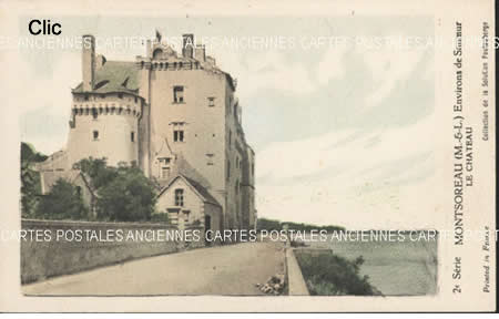 Cartes postales anciennes Montsoreau Maine-et-Loire
