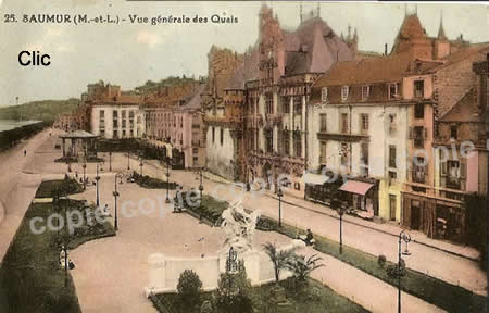 Cartes postales anciennes Saumur Maine-et-Loire