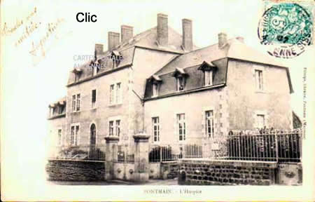 Cartes postales anciennes Pontmain Mayenne 