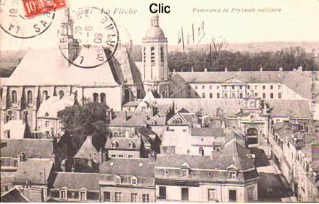 Cartes postales anciennes La Flèche Sarthe
