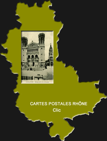 Cartes postales anciennes Auvergne Rhône Alpes Rhône