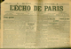 L'Echo de Paris N°9041 - Mercredi 5 Mai 1909