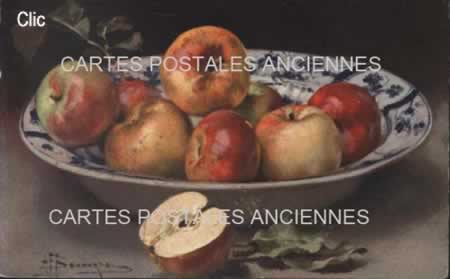 Cartes postales anciennes Fruits Légumes
