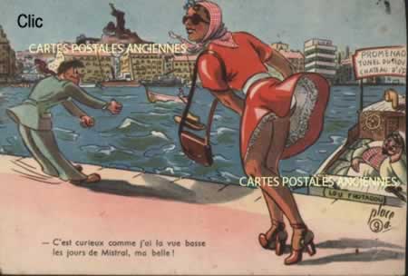 Cartes Postales Anciennes Humour