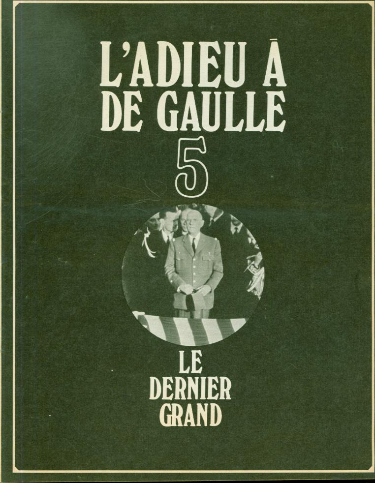 Revue L'Adieu à De Gaulle